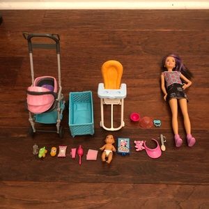 Barbie - Skipper Babysitter Set